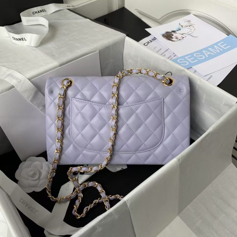 Chanel Classic 11.12 Handbag Gold Hardware - Image 2