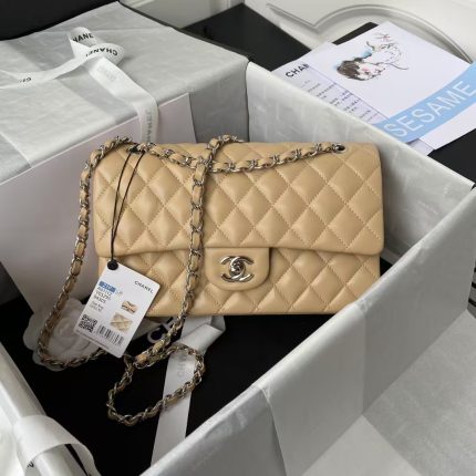 Chanel Classic 11.12 Handbag Silver Hardware