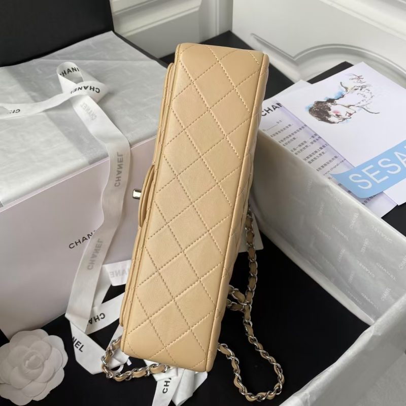 Chanel Classic 11.12 Handbag Silver Hardware - Image 6