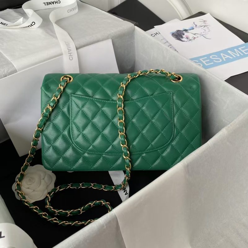 Chanel Classic 11.12 Handbag Gold Hardware - Image 2