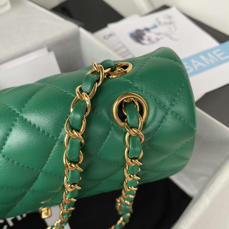 Chanel Classic 11.12 Handbag Gold Hardware - Image 3
