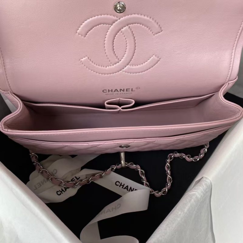 Chanel Classic 11.12 Handbag Silver Hardware - Image 5