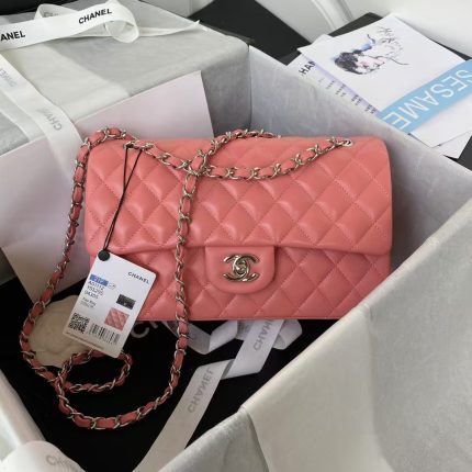 Chanel Classic 11.12 Handbag Silver Hardware