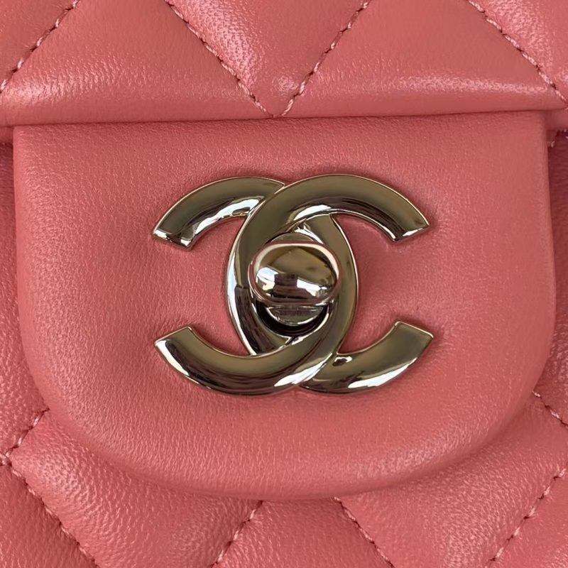 Chanel Classic 11.12 Handbag Silver Hardware - Image 3
