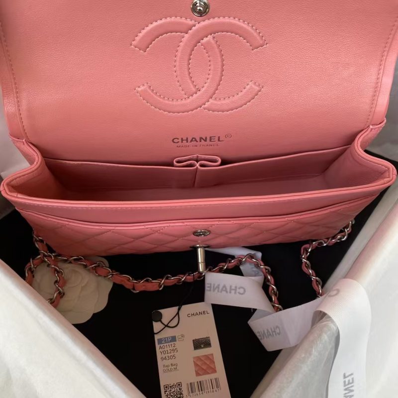 Chanel Classic 11.12 Handbag Silver Hardware - Image 6