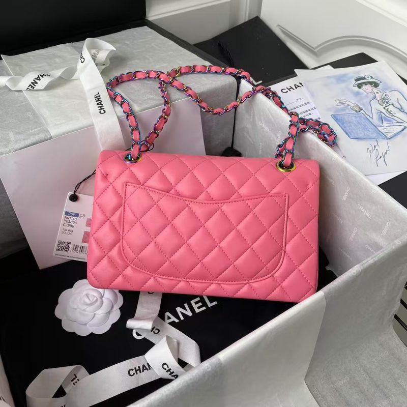 Chanel Small Classic Handbag Gradient Metal - Image 2