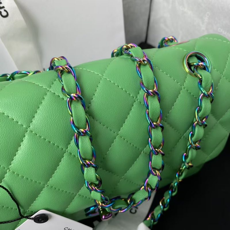 Chanel Small Classic Handbag Gradient Metal - Image 6