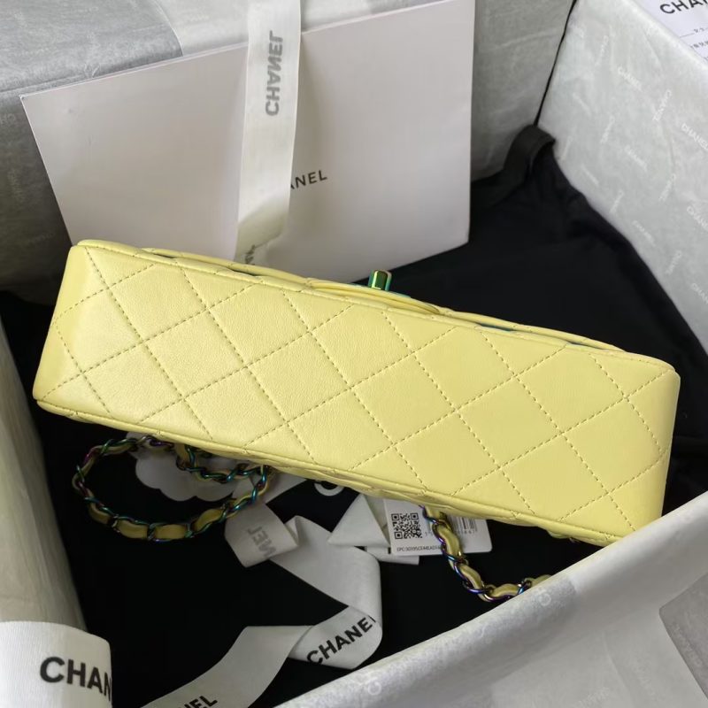 Chanel Small Classic Handbag Gradient Metal - Image 5