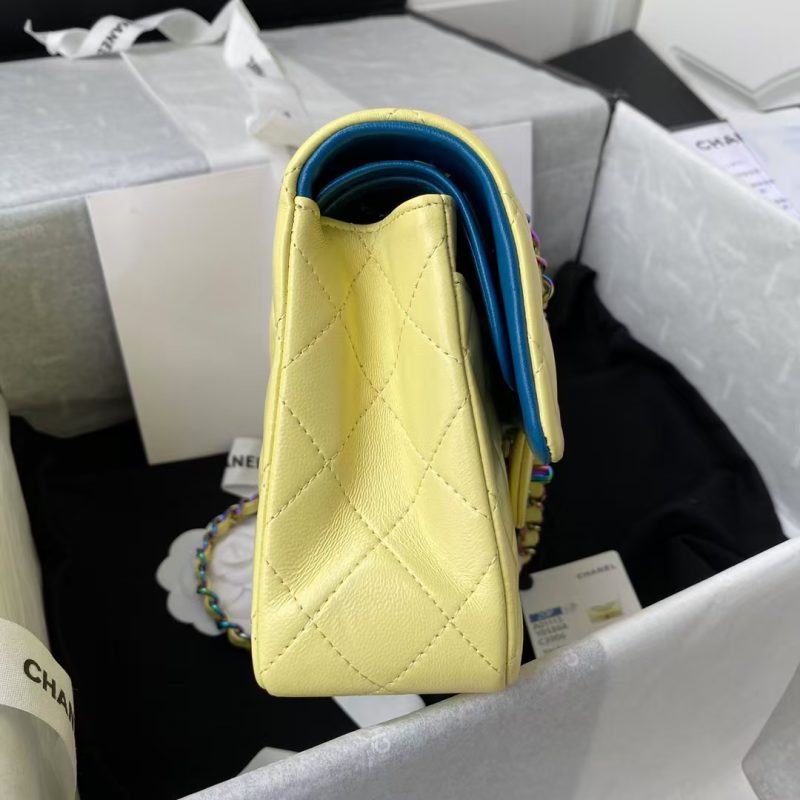 Chanel Small Classic Handbag Gradient Metal - Image 6