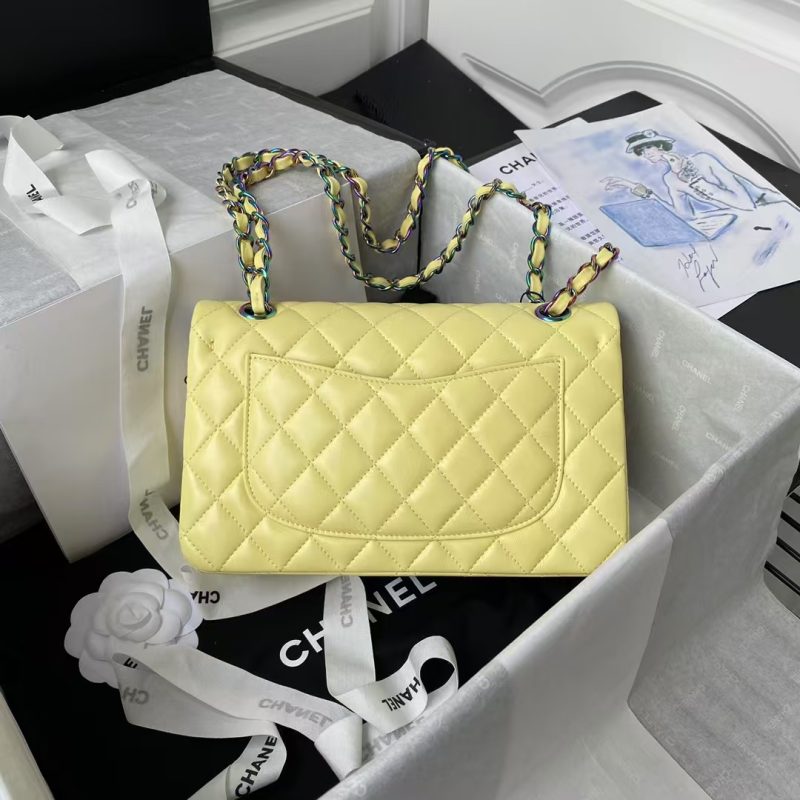 Chanel Small Classic Handbag Gradient Metal - Image 2