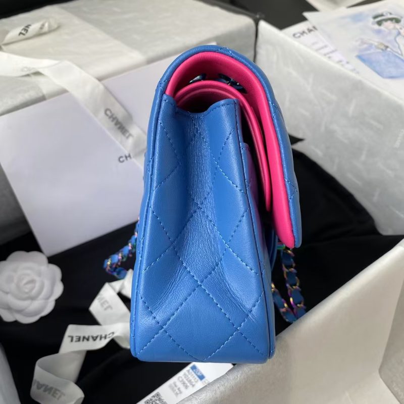 Chanel Small Classic Handbag Gradient Metal - Image 6
