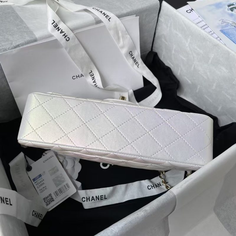 Chanel Small Classic Handbag Gradient Metal - Image 7