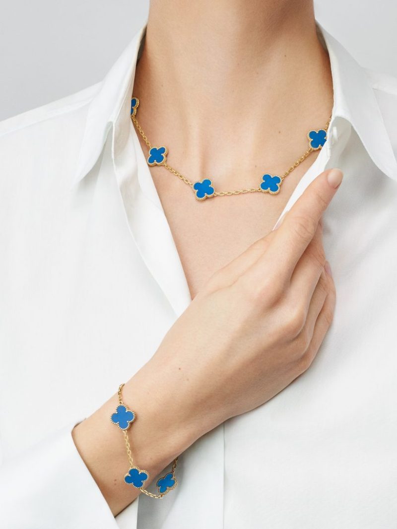 Vintage Alhambra bracelet, 5 motifs - Image 4