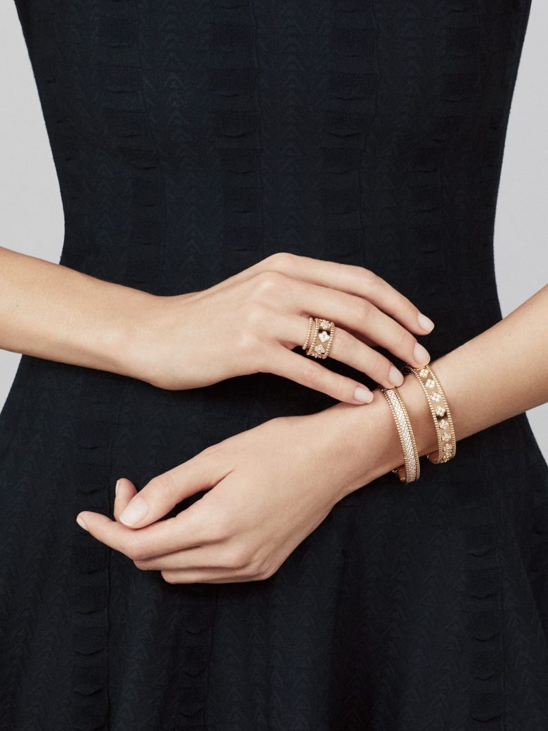 Perlee pearls of gold ring, small model - Image 3