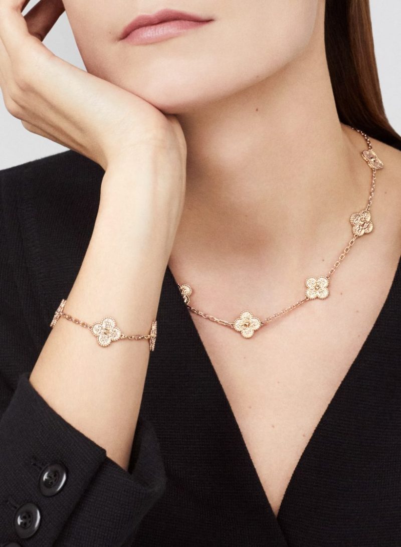 Vintage Alhambra bracelet, 5 motifs - Image 3