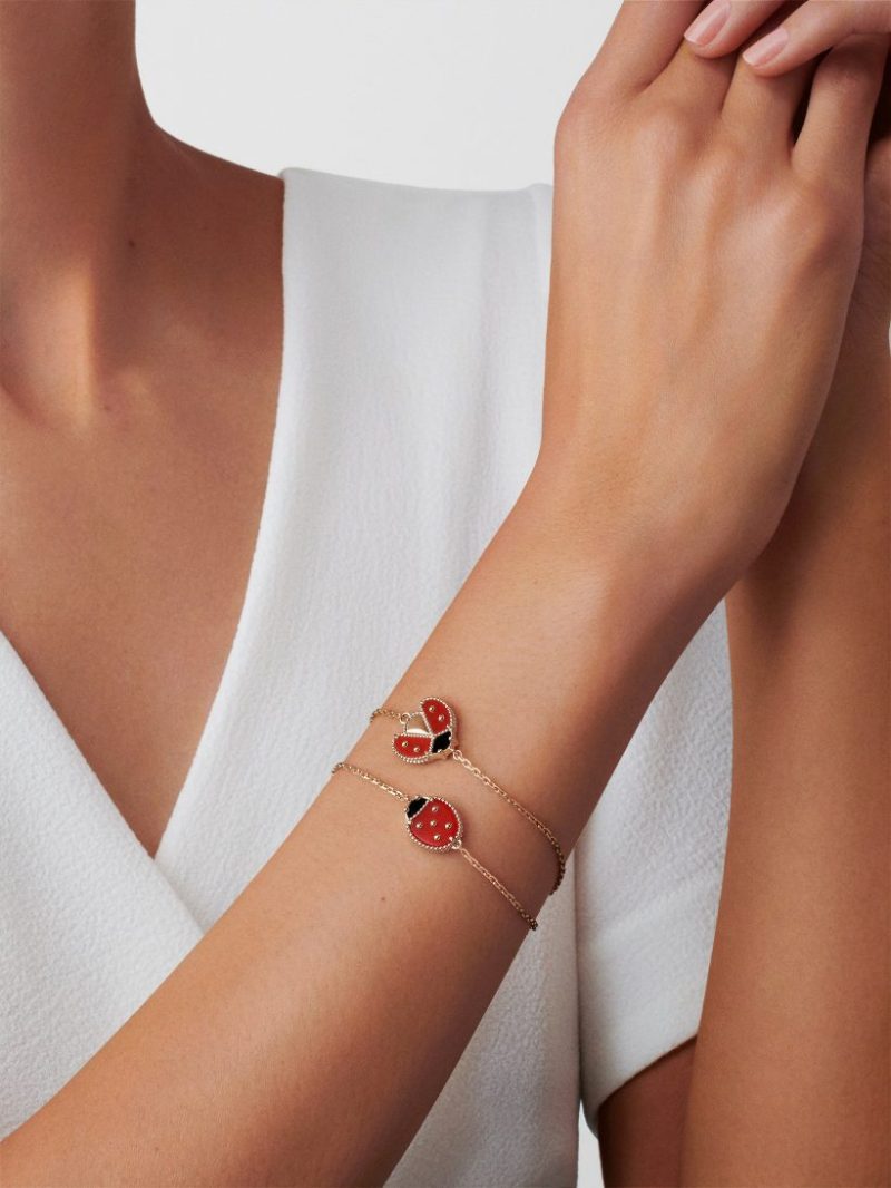 Lucky Spring bracelet, closed wings ladybug - Image 5