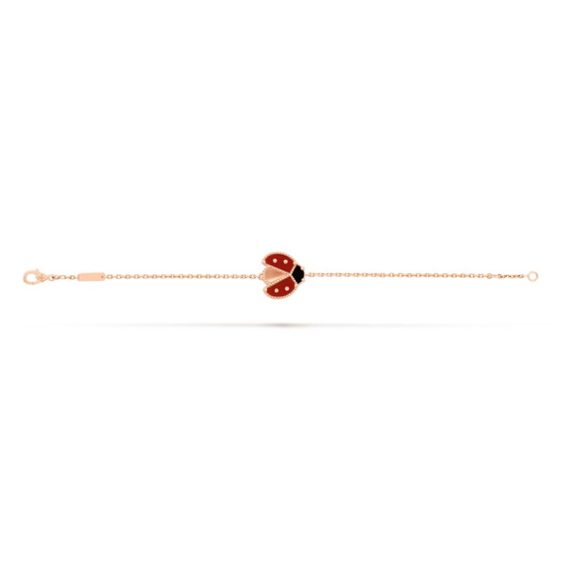 Lucky Spring bracelet, open wings ladybug - Image 2