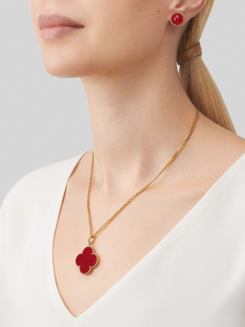 Magic Alhambra long necklace, 1 motif - Image 4