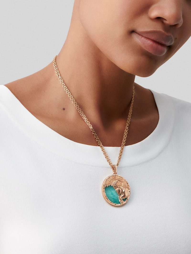 Zodiaque long necklace Capricorni (Capricorn) - Image 5
