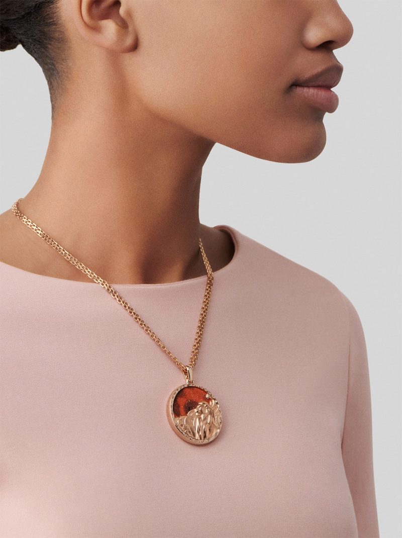 Zodiaque long necklace Leonis (Leo) - Image 5