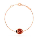 Lucky Spring bracelet, closed wings ladybug