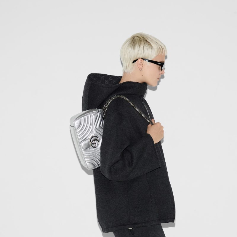 GG Marmont Small Shoulder Bag - Image 3