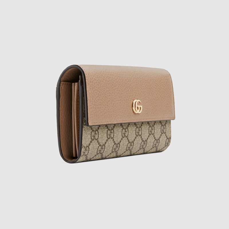 GG Marmont Bi-Color Continental Wallet - Image 4
