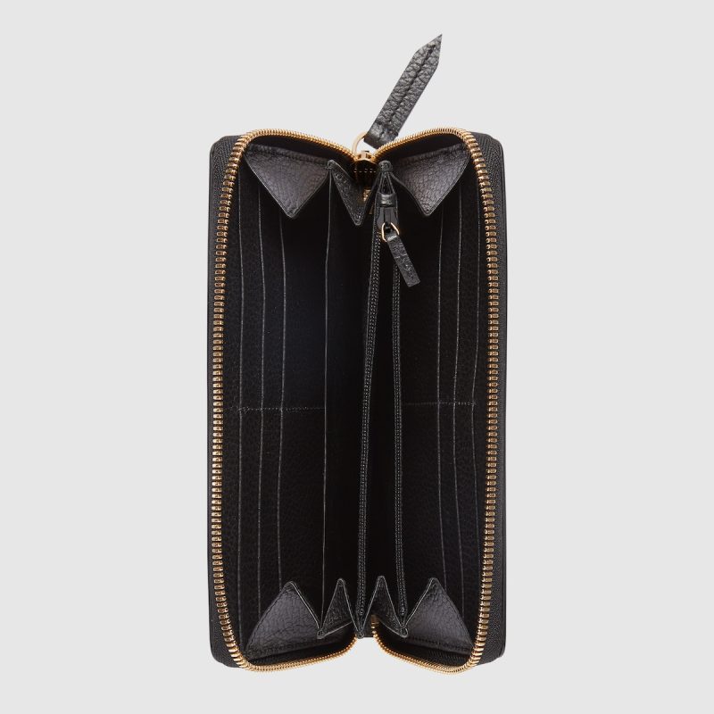 GG Marmont Bi-Color Zip Around Wallet - Image 2