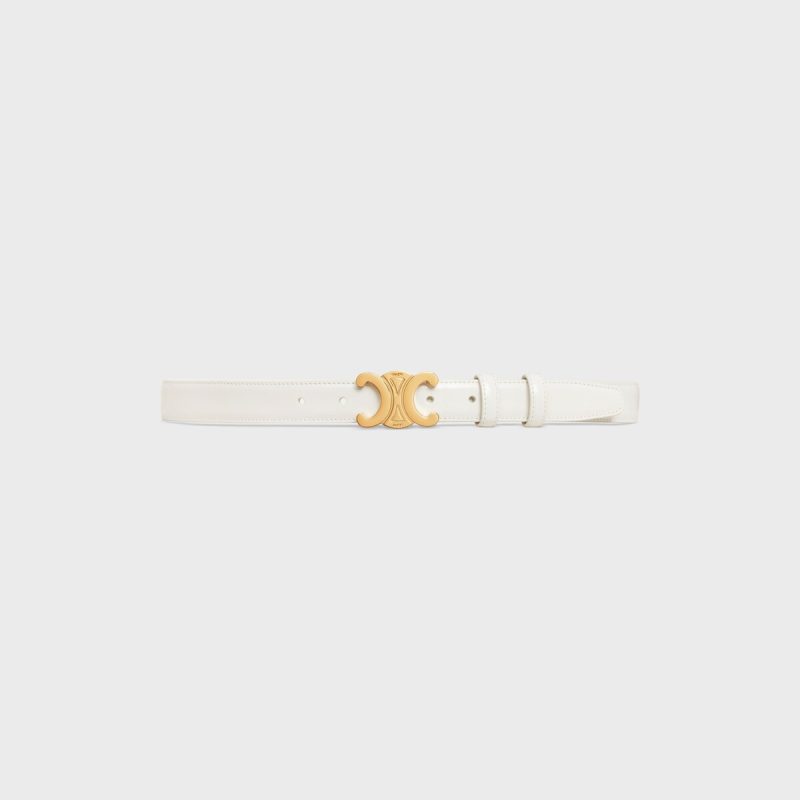 Medium Triomphe Belt in Taurillon Leather - Image 2