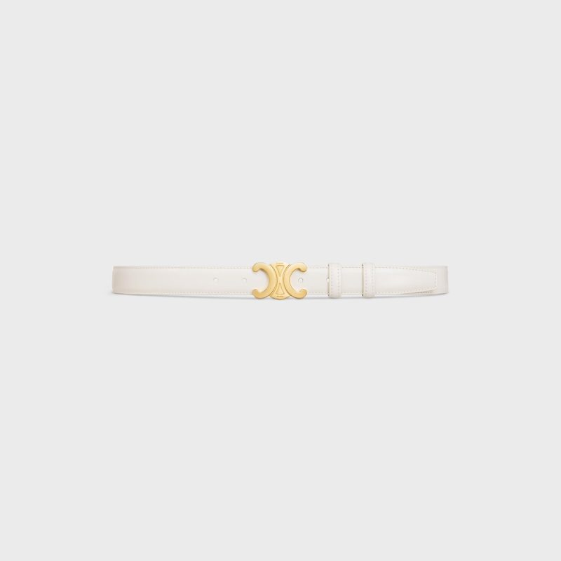 Medium Triomphe Belt in Taurillon Leather - Image 2