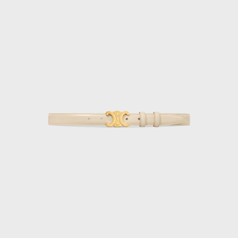 Medium Triomphe Belt in Taurillon Leather - Image 2