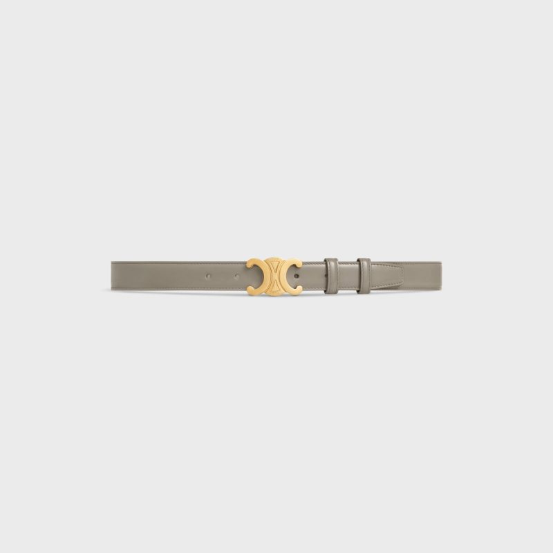Medium Triomphe Belt in Taurillon Leather - Image 2