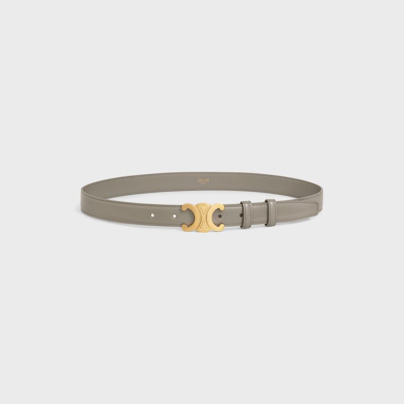 Medium Triomphe Belt in Taurillon Leather