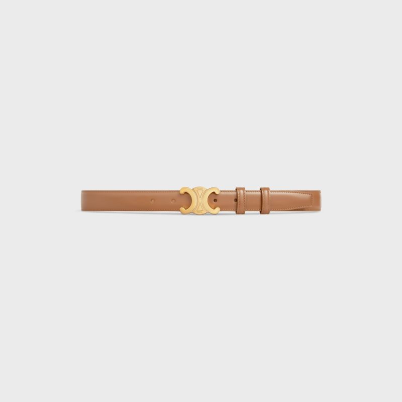 Medium Triomphe Belt in Taurillon Leather - Image 2