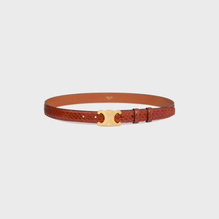 Medium Triomphe Belt in PYTHON