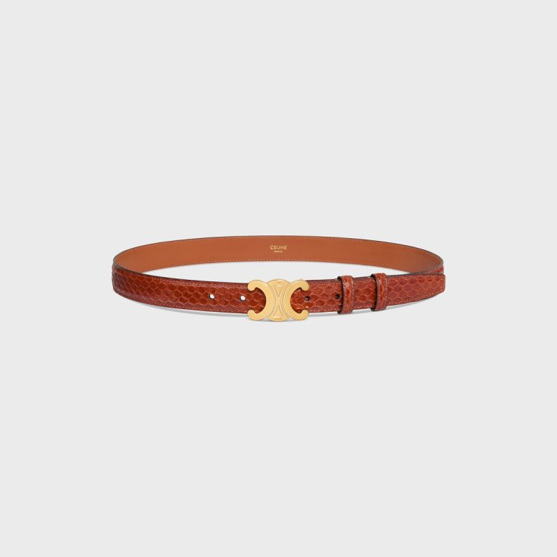 Medium Triomphe Belt in PYTHON