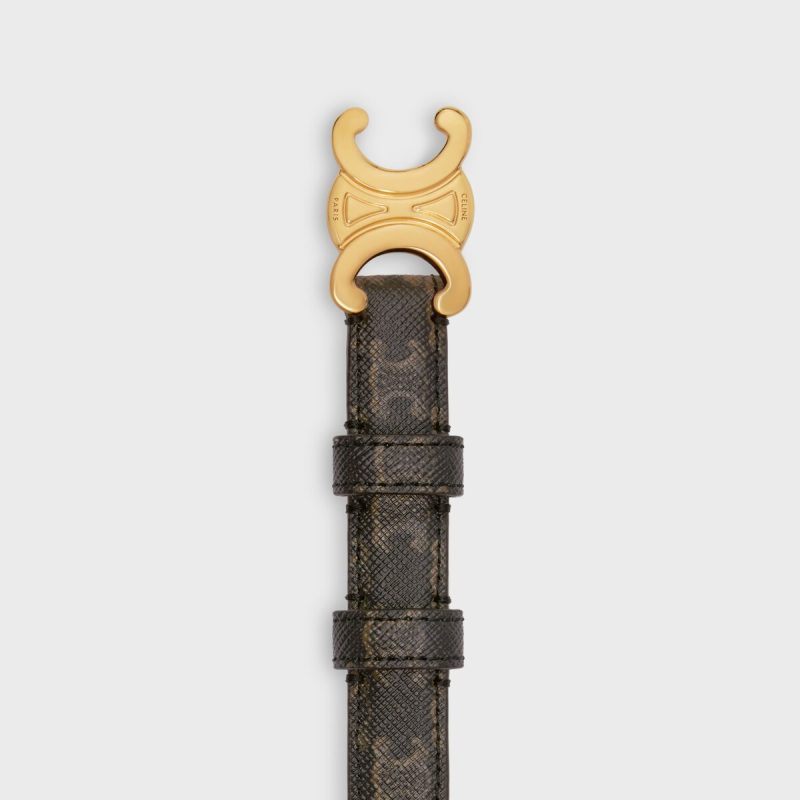 Small Triomphe Belt in TRIOMPHE CANVAS - Image 3