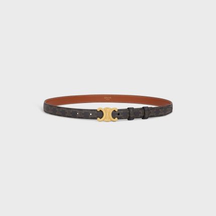 Small Triomphe Belt in TRIOMPHE CANVAS