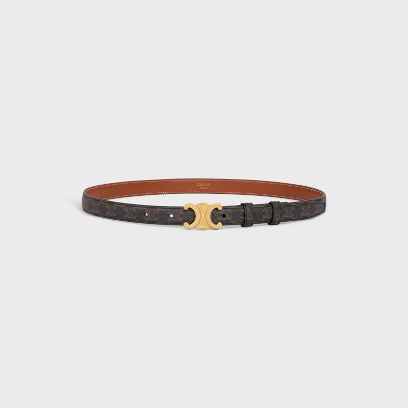 Small Triomphe Belt in TRIOMPHE CANVAS