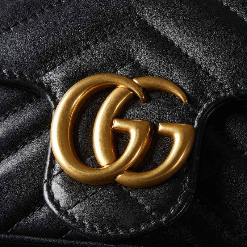 GG Marmont Leather Super Mini Bag - Image 4