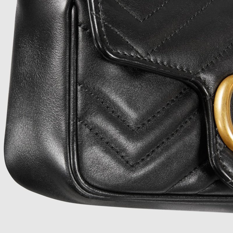 GG Marmont Leather Super Mini Bag - Image 6