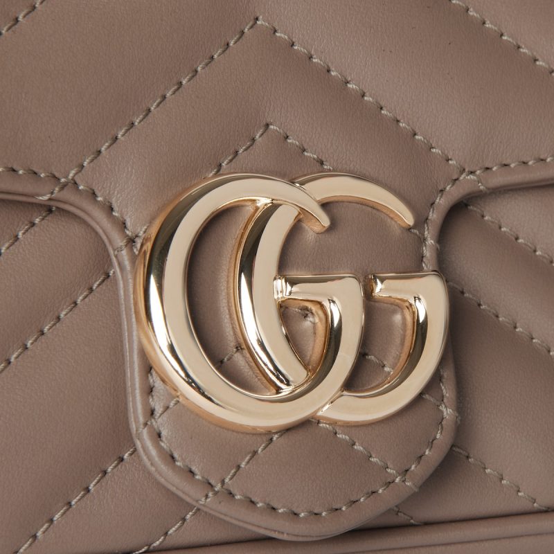 GG Marmont Leather Super Mini Bag - Image 4