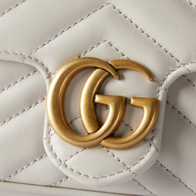 GG Marmont Leather Super Mini Bag - Image 4