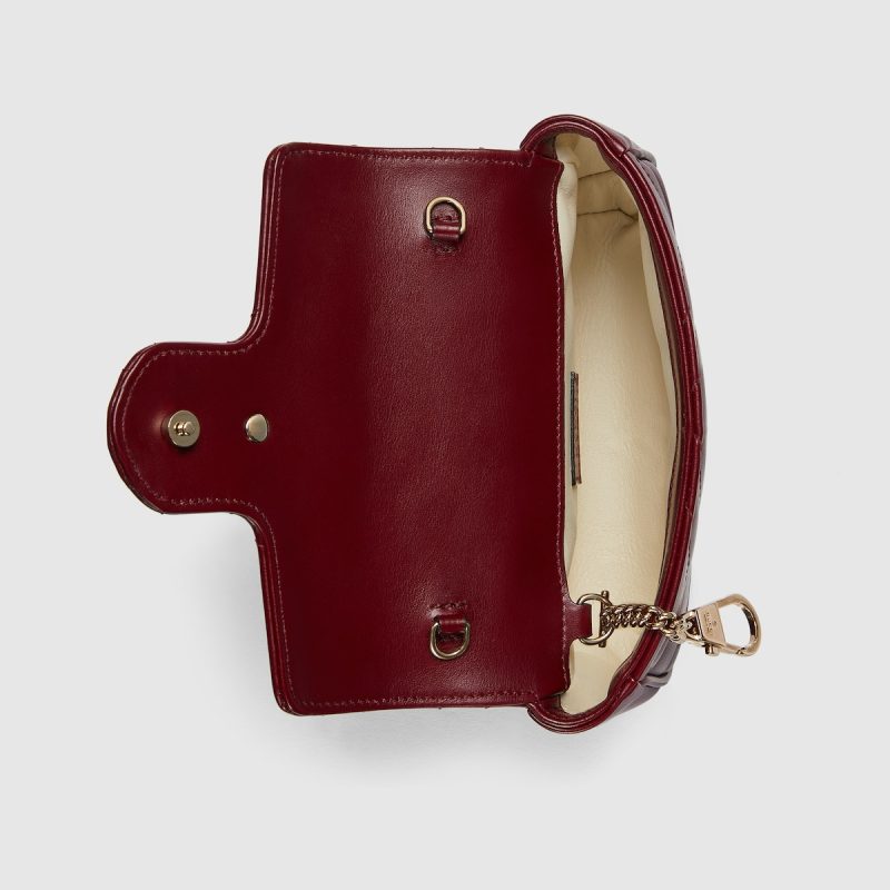 GG Marmont Leather Super Mini Bag - Image 7