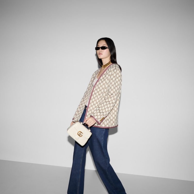 Marmont Mini Top Handle Bag - Image 3