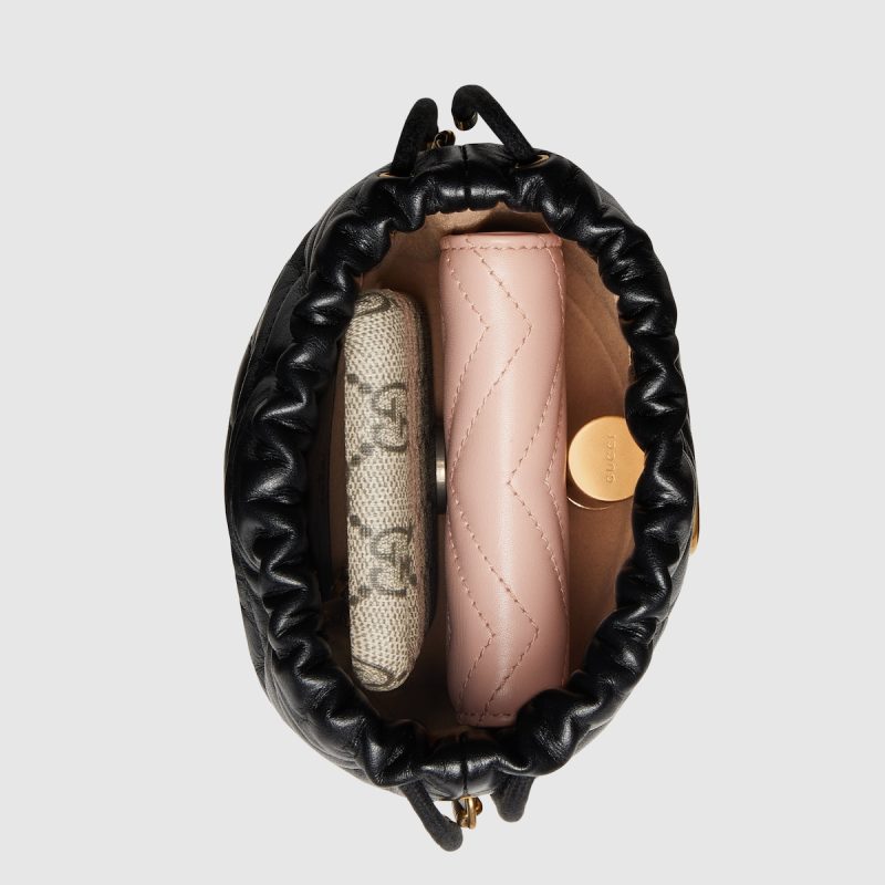 GG Marmont Mini Bucket Bag - Image 5
