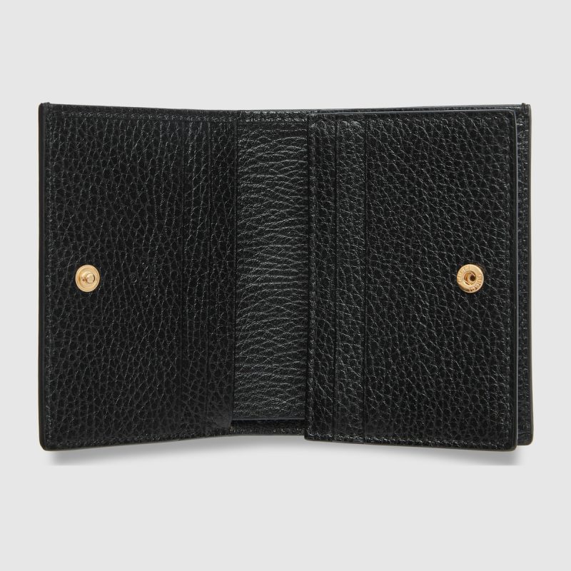 GG Marmont Bi-Color Card Case Wallet - Image 2