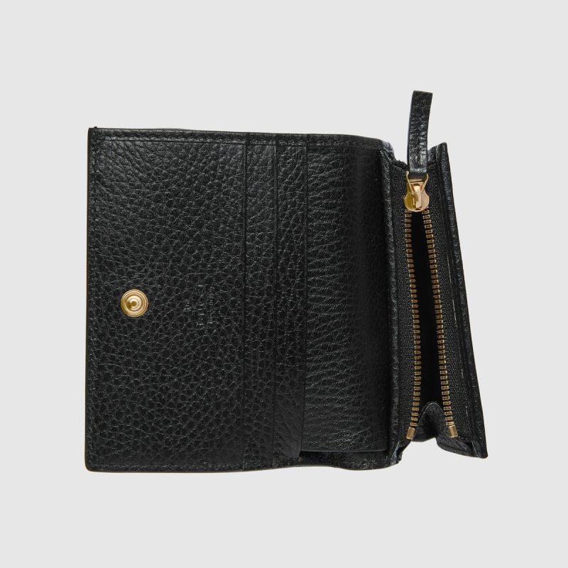 GG Marmont Bi-Color Card Case Wallet - Image 5
