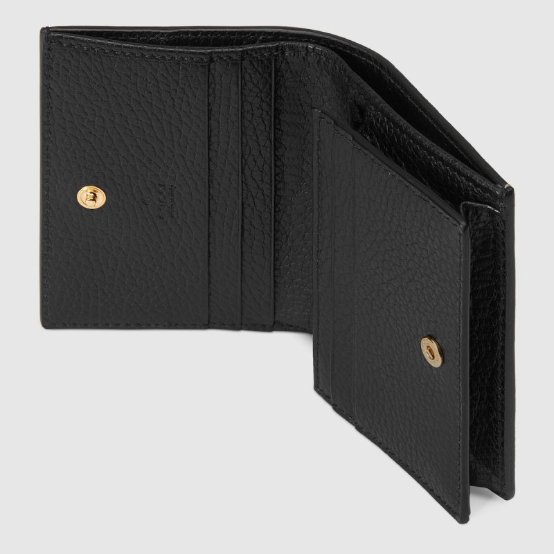 GG Marmont Bi-Color Card Case Wallet - Image 6