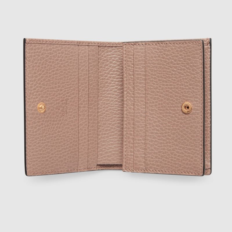 GG Marmont Bi-Color Card Case Wallet - Image 2